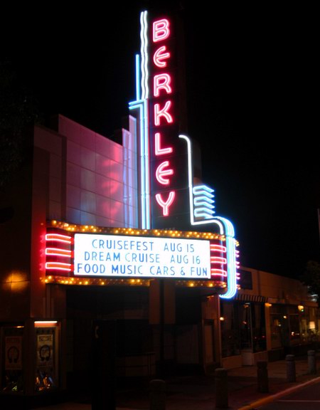 Berkley Theatre - Night Shot (newer photo)